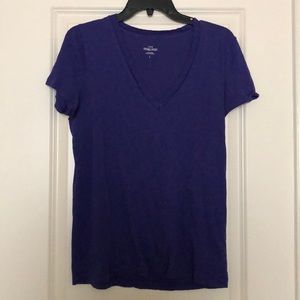 J. Crew purple vintage cotton t-shirt